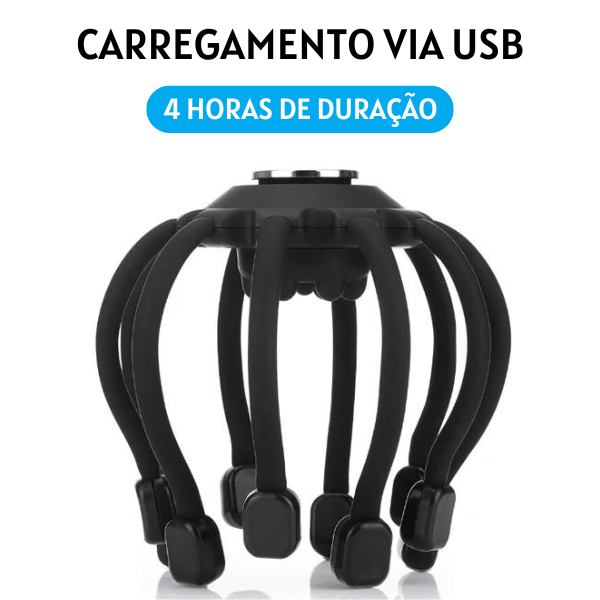 Massageador de Cabeça +Mais Saúde®